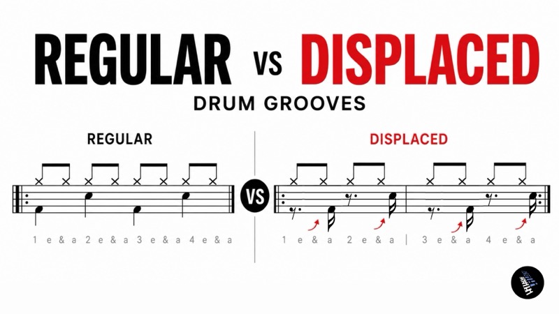Displaced Drum Grooves for Timing & Control – FREE PDF