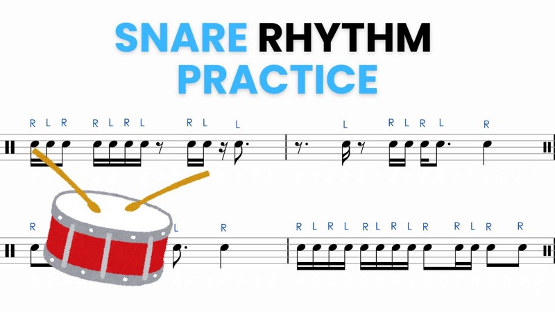 Quick Snare Reading Challenge (With Counting)
