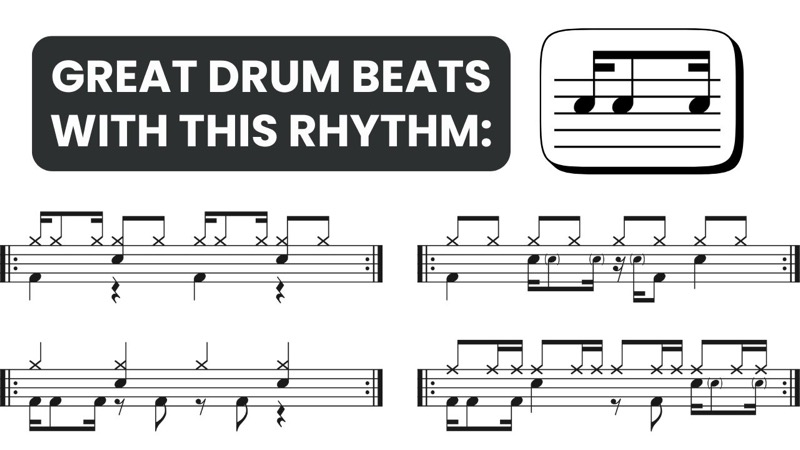 Useful drum beats using this rhythm – 121